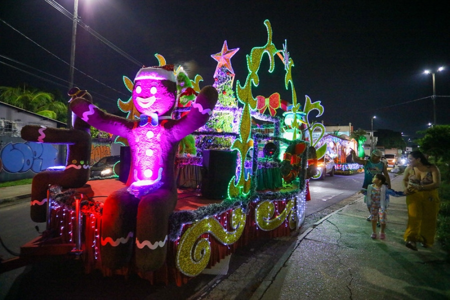 Prefeitura de Manaus realizará 1ª Parada Natalina no parque